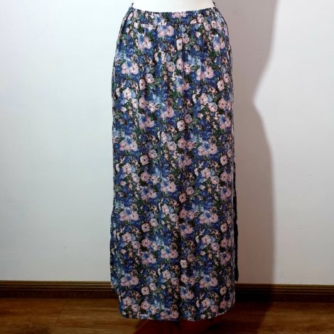 skirt blue cropped